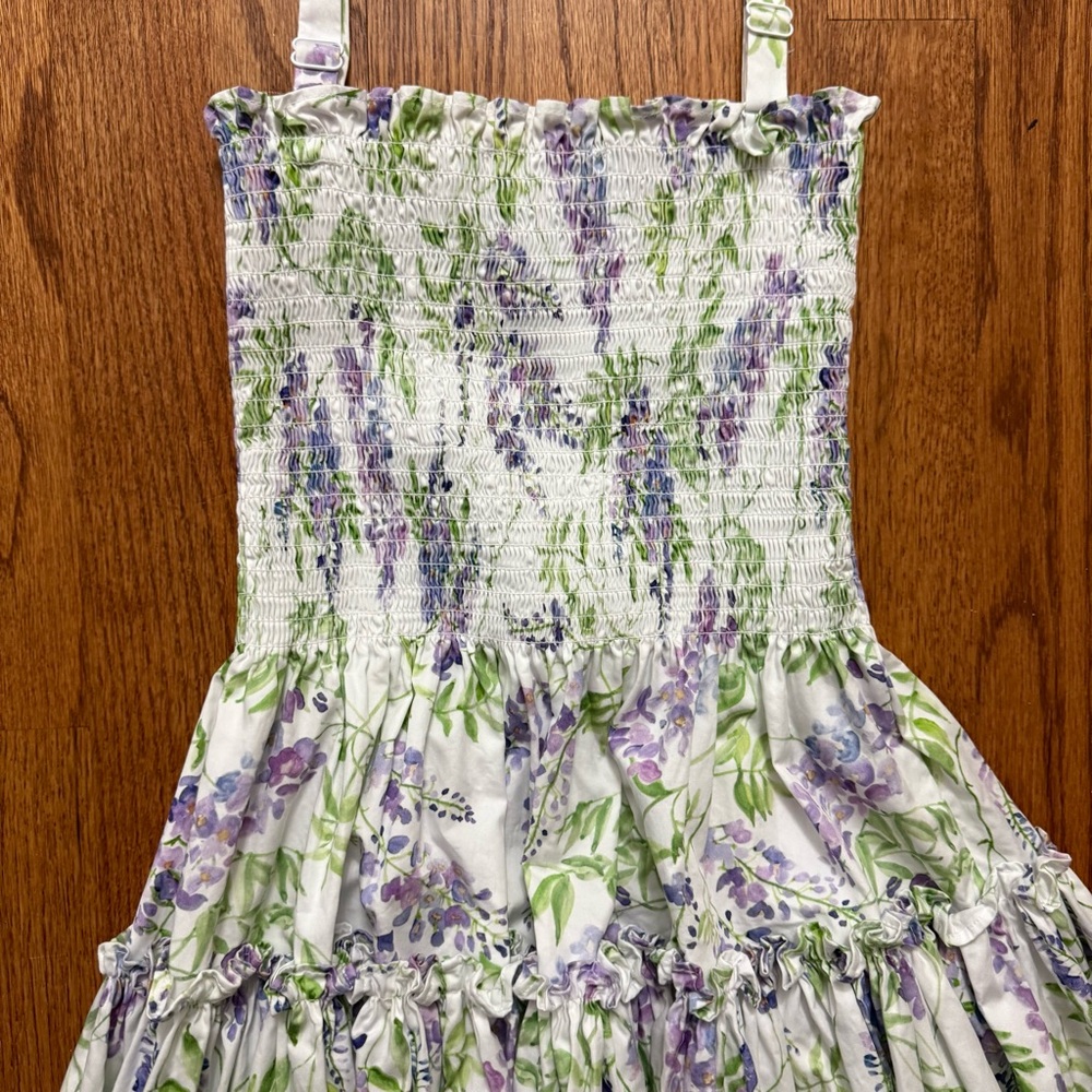 Hill House The Seraphina Midi Nap Strappy Dress in Wisteria size S - Picture 10 of 16